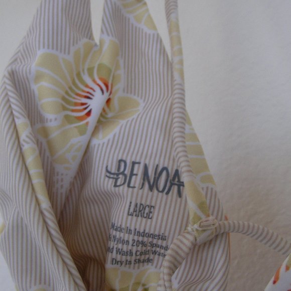 BENOA SWIM YELLOW HAPA SET - Picture 3 of 6